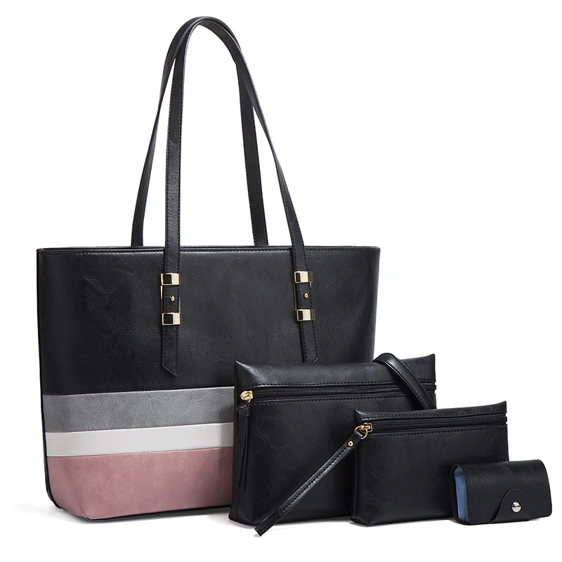 Vintage Casual Womens Shoulder Bags High Quality Leather Layer Large Capacity Tote Bag  Ladies Designer Messenger Bags