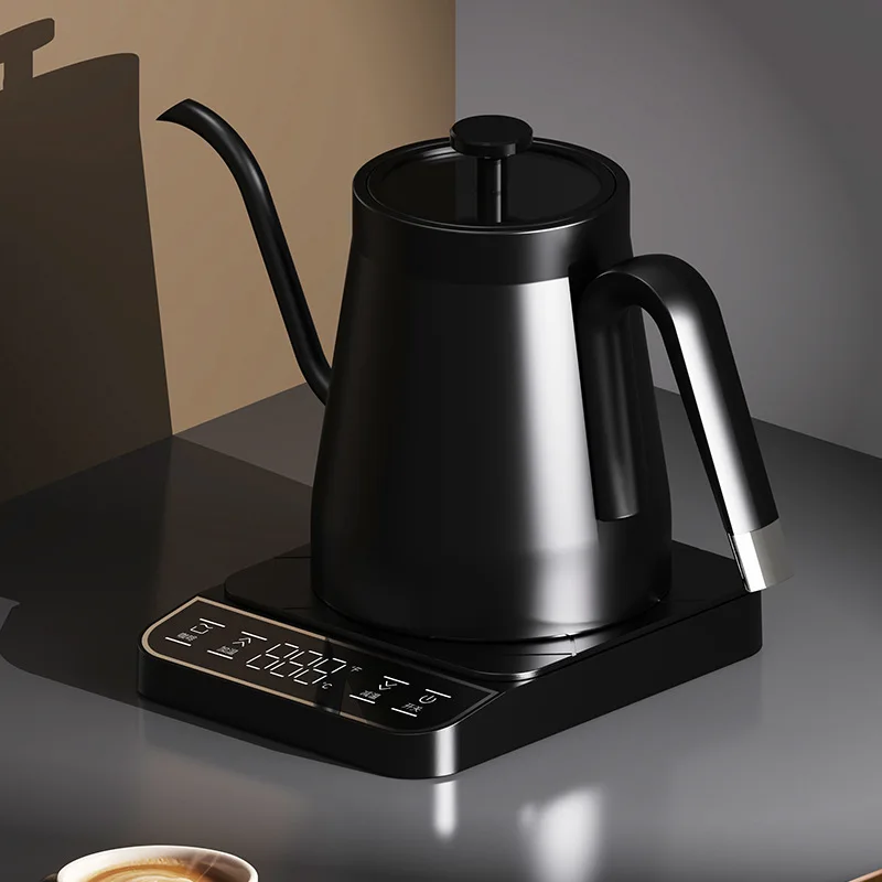 110V/220V Electric Kettle Gooseneck Jug Hand brew Coffee Pot Thermo Pot Temperature-Control Heating Water Bottle Smart Teapot 2