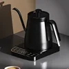 110V/220V Electric Kettle Gooseneck Jug Hand brew Coffee Pot Thermo Pot Temperature-Control Heating Water Bottle Smart Teapot 2