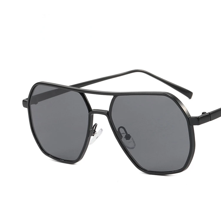 Polarized Sunglasses Steampunk Sunglasses Semi Rimless Sunglasses Sports Sunglasses Men's Retro Polarized Sunglasses Metal Frame Sunglasses Protective Driving Glasses UV400
