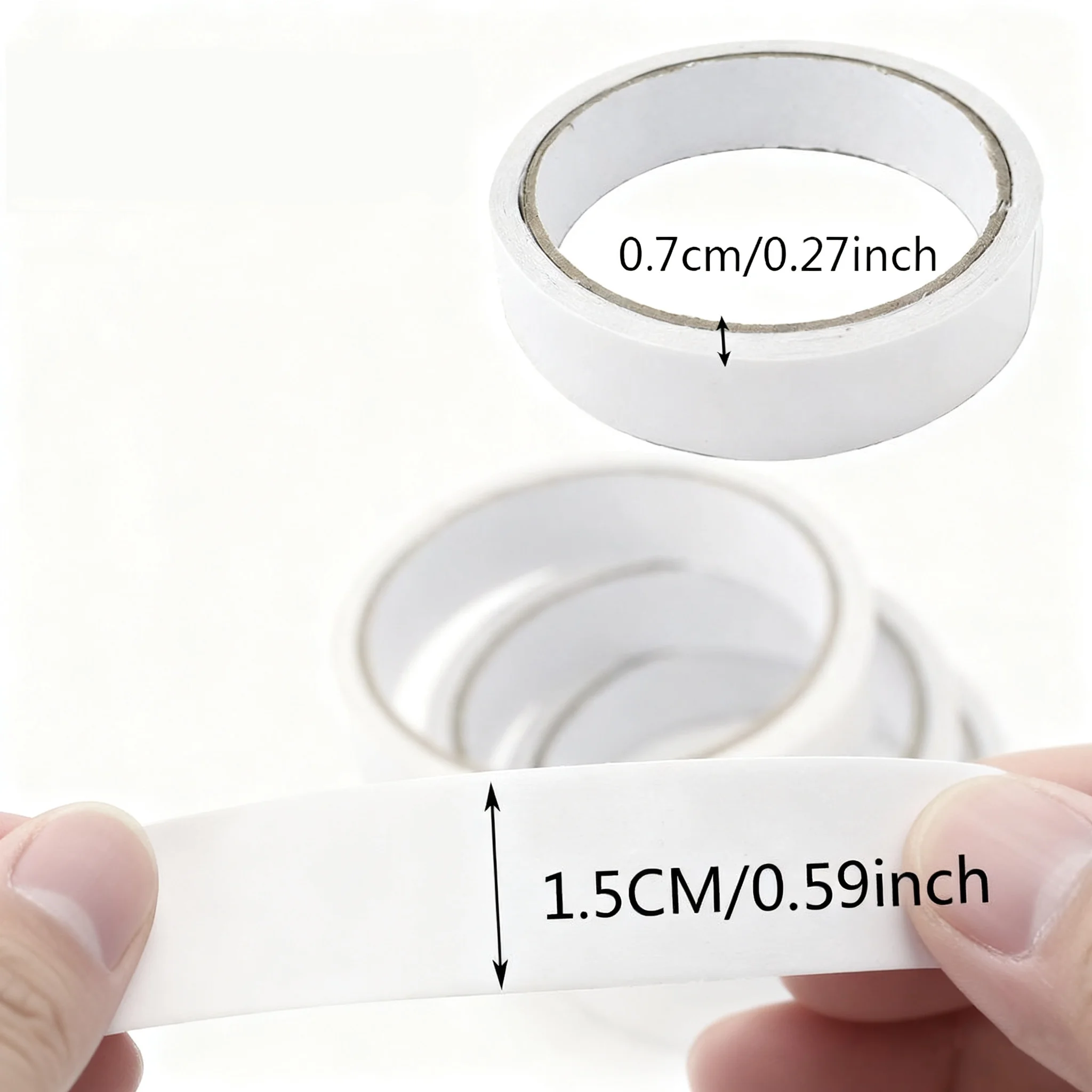 예술, DIY, 선물 포장, 카드 제작, 공예 및 사무실 학생용으로 사용되는 8mm-20mm 폭 양면 테이프