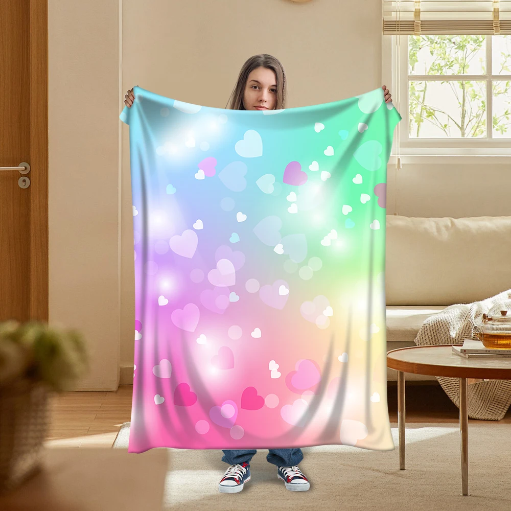 

Одеяло Фланелевое для детей и взрослых, милые плюшевые одеяла для сна с мультяшным рисунком Стича, мягкая шаль из кораллового флиса