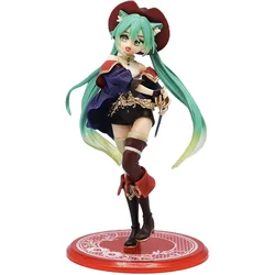 Hatsune Miku Wonderland Adventure Anime Figurine - Adorable Kawaii Decor Gift (No box)