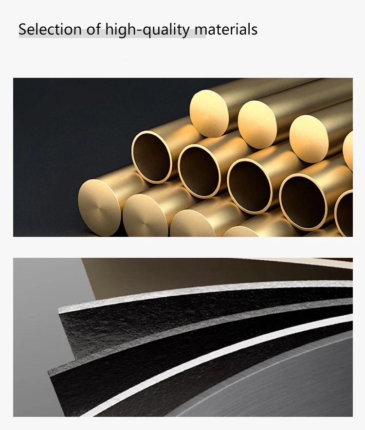 Description Picture 4 of item5PCS Square waterfall bathtub faucet set split cold & hot water Diverter Valve Mixer For Bath Shower and Basin Five Hole