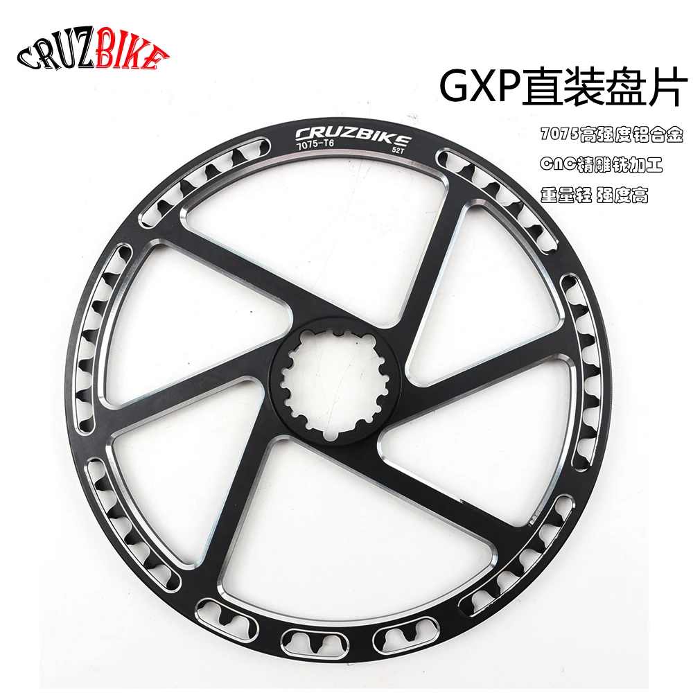 CRUZbike 50T/52T GXP Folding Bike Road Bicycle Round Chainring Chain