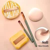 Air Cushion Cosmetic Puff Set With Storage Box Makeup Cotton Candy Sponge Soft Leather Clip Wet Dry Use Makeup Tools 4