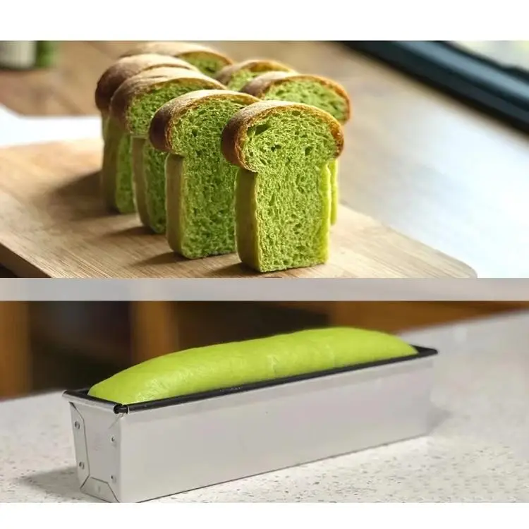Tee-Able SN232 Rectangular Non-Sti Bread Pound Cake Fruit Strip Home Use Kitchen Baking Molds Aluminum Alloy Cake Molds