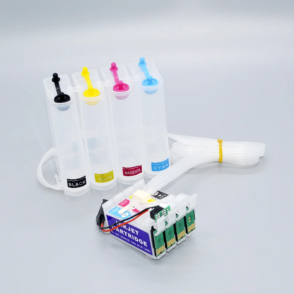 4색 29XL Ciss 잉크 공급 시스템 엡손 XP-345 XP-352 XP-355 XP-432 XP-435 XP-442 XP-445 XP-452 XP-455 ARC 칩 포함