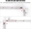 L Shape 4-Pin LED Connectors 10mm 5