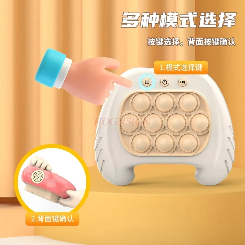 

Children's Press and Play Puzzle Challenge Game Machine Training Ground Mouse Toys
