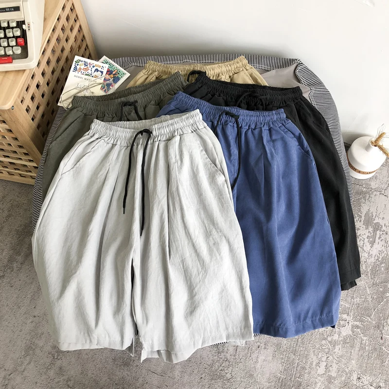 

2024 Sports Basketball Shorts Men's Casual Pants Capris Summer Quick Dry Men's Horse Pants Straight Running Middle Pants A58