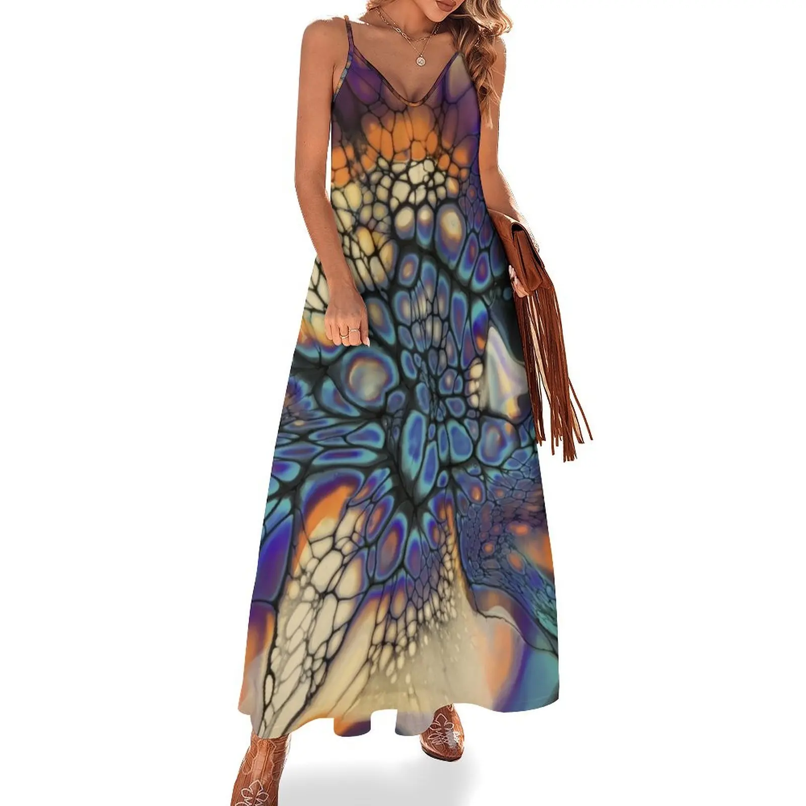 

Psychedelia Sleeveless Dress elegant women's dresses sale summer dress Womens dresses
