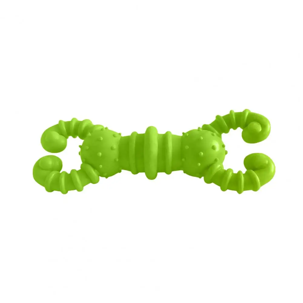 

Bright Colored Dog Chew Lobster Shape Dog Chew Toy for Teeth Molar Health Bite-resistant Pet Toy for Funny Games Clean for Dogs