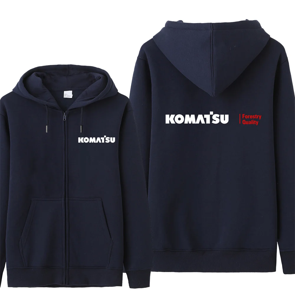 Komatsu Hoodies Men Fleece Cool Komatsu Sweatshirt Hoody Unisex Streetwear 4
