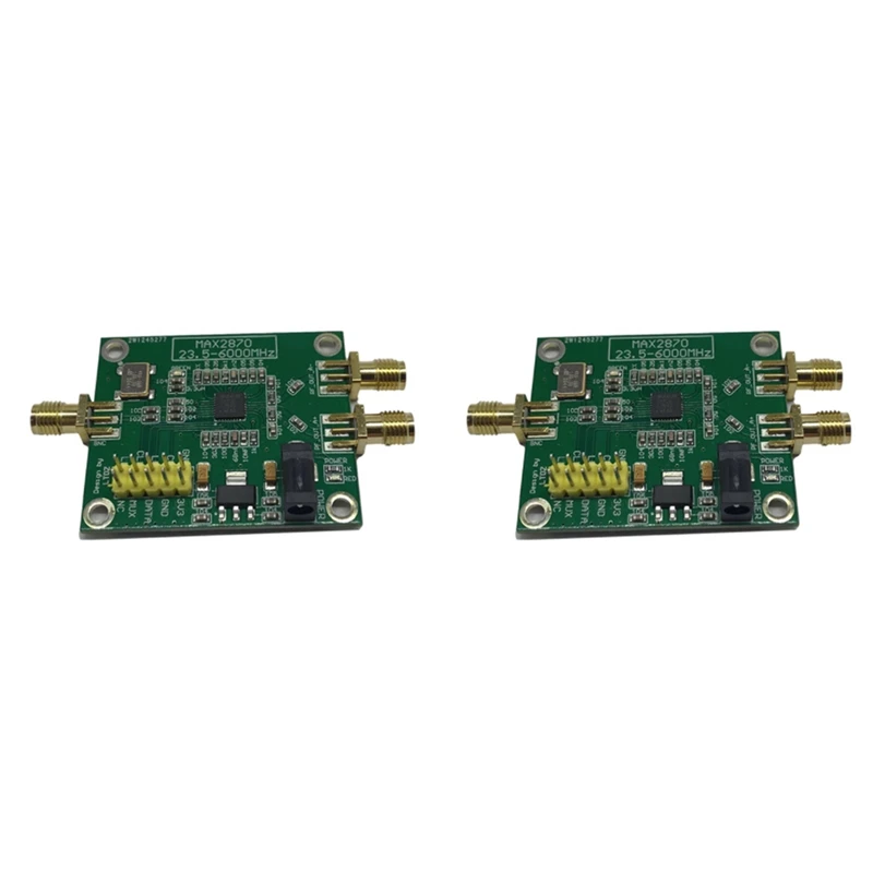 

2X LTDZ MAX2870 23,5-6000 МГц модуль источника радиосигнала спектра, анализатор спектра источника сигнала