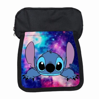 Astuccio per matite per bambini S-Stitche Cartoon Astuccio per cancelleria per bambini di grande capacità a tre strati Borse per matite per studenti per ragazzi e ragazze 1