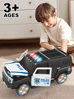 High Simulation Siren Police Cars Kid Electric SUV Model Music with Lights Car Children‘s Puzzle Toys Birthday Gifts for Boys 2