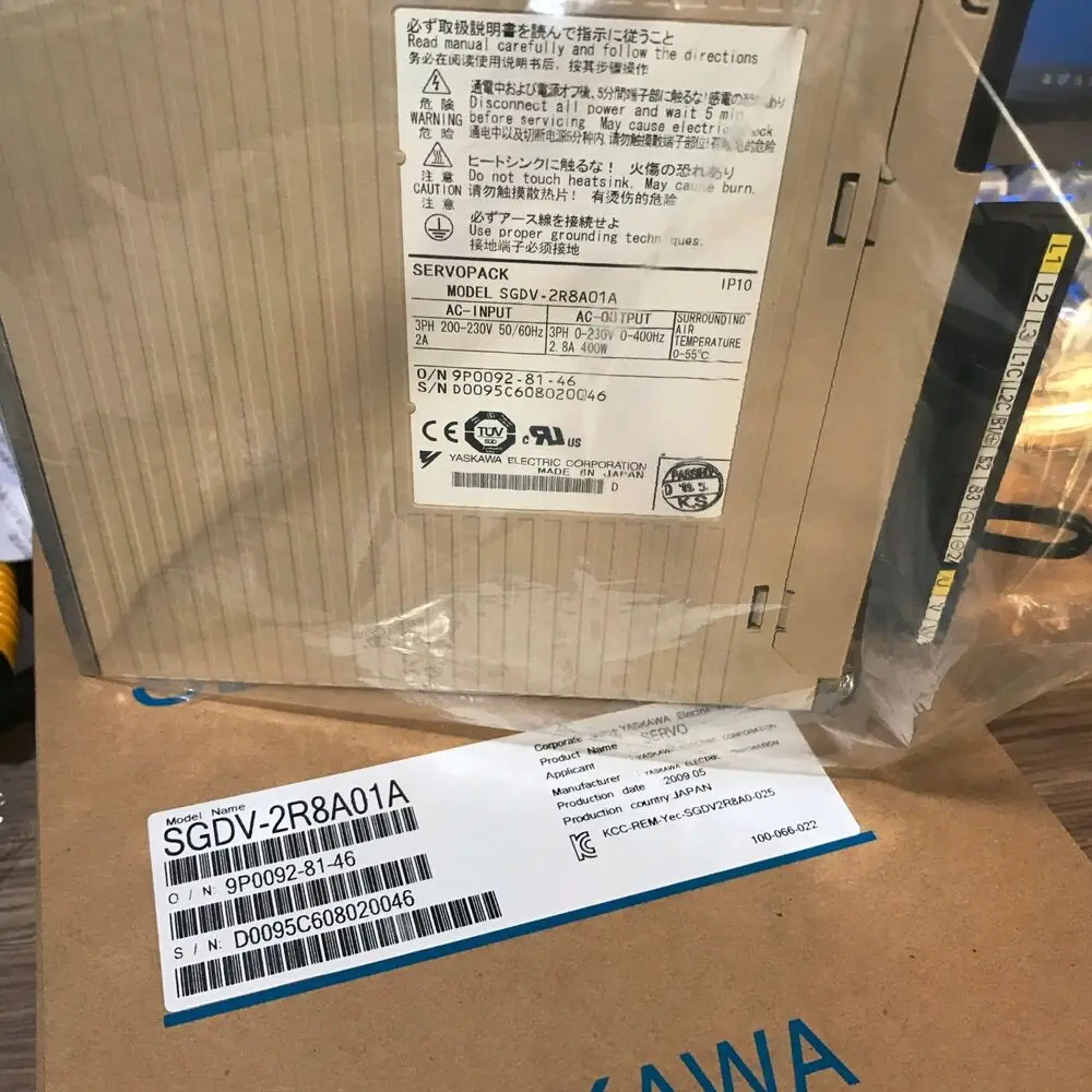 

1 шт., YASKAWA SGDV-2R8A01A Servo Drive SGDV2R8A01A, новинка, в коробке, Ускоренная доставка