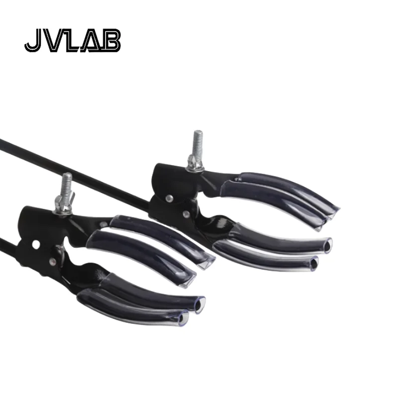 Laboratory Universal Clamp Four-Jaw clamp Flask Clamp Condenser Tube Anti Slip Rubber