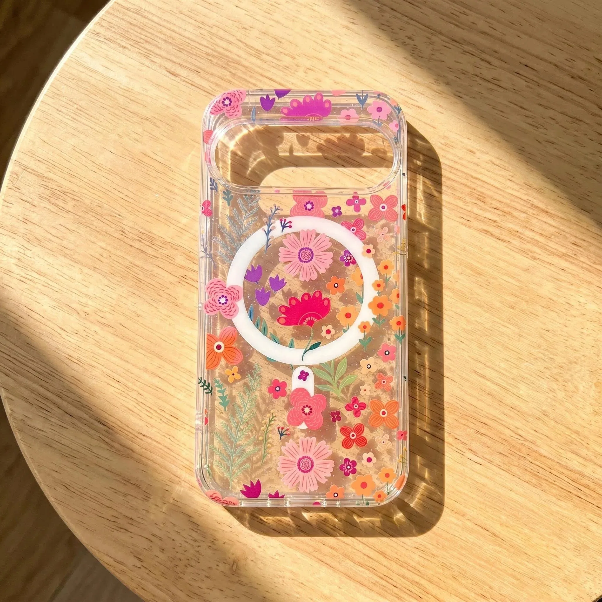 Transparent Blue Light Anti-Drop Airbag Phone Case