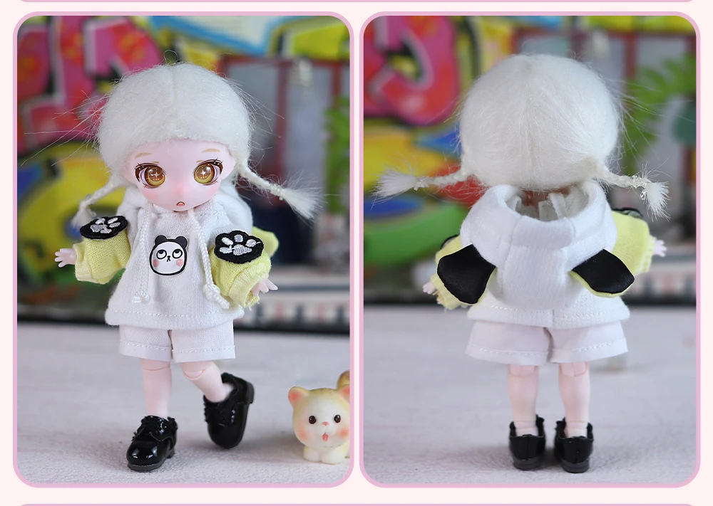 DBS Dream Fairy BJD OB11 MAYTREE Constellation series doll clothes cute dress 1/12 doll birthday gift toy SD