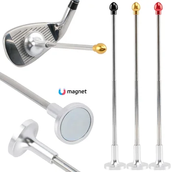 Golf Alignment Rods Golf Magnetic Alignment Tool Help Visualize and Aligns Your Golf Shot Golf Swing Trainer for Beginners 1