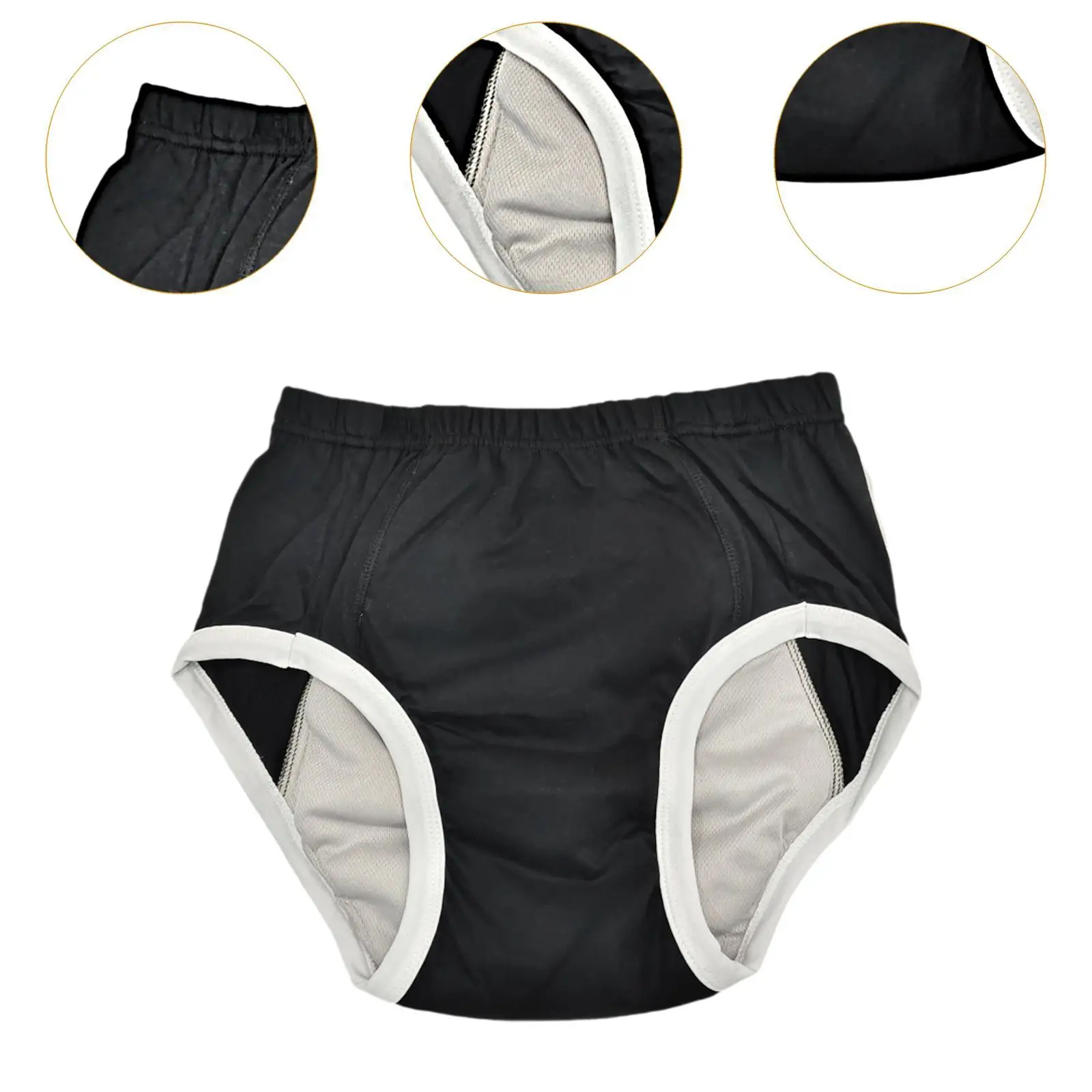 Men Diaper Pants Waterproof Leakproof Reusable Underwear Absorbency for Incontinence Adults Elderly Sleeping Long Time Driving 5