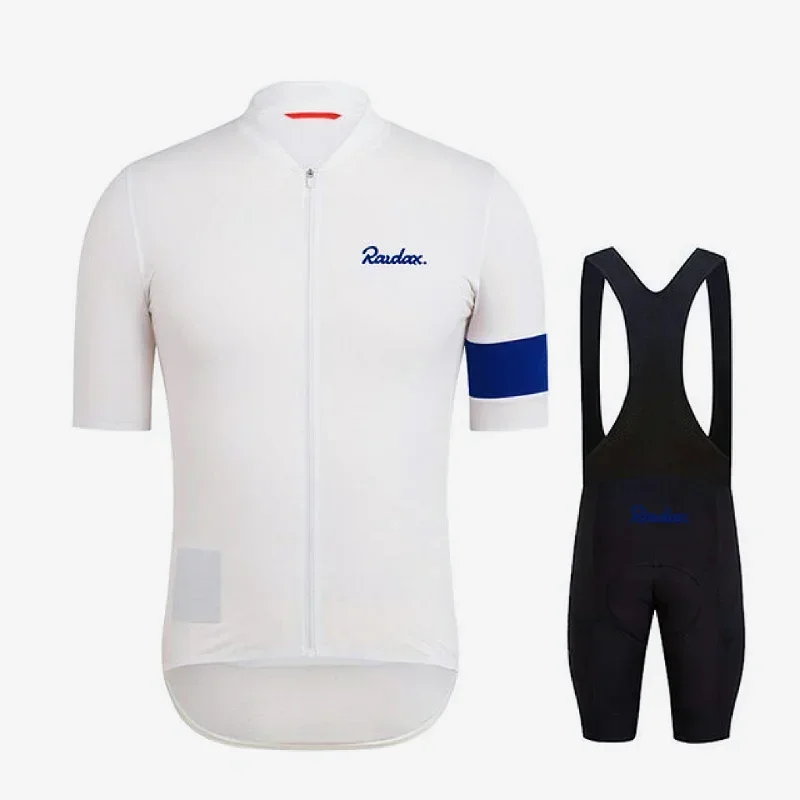 Raudax Cycling Clothing Road Uniform Cycling Set Summer Breathable Bicycle Clothes MTB Sportswear Men's Bike Clothing Set jersey cycling jersey cycling suit cycling jersey set