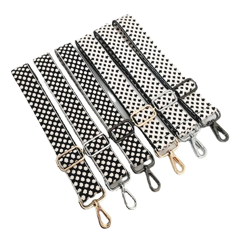 Bag Parts Accessories Strap Bags Diy Shoulder Bag Wide Backpack Black