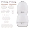 Wearable Breast Pump Hands Free Electric Breast Pump for Breastfeeding Low Noise with 150ml Milk Collector for Home Travel 2
