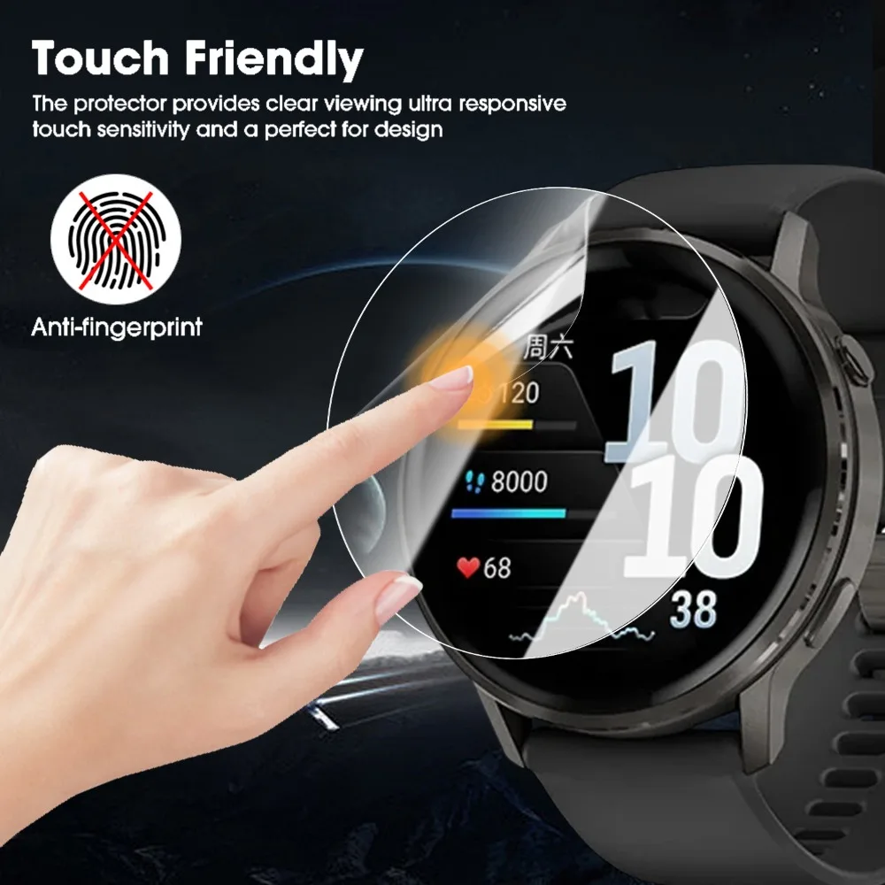 Premium HD Clear Soft Hydrogel Screen Protectors for Garmin Venu 4 (3-15 Pack)