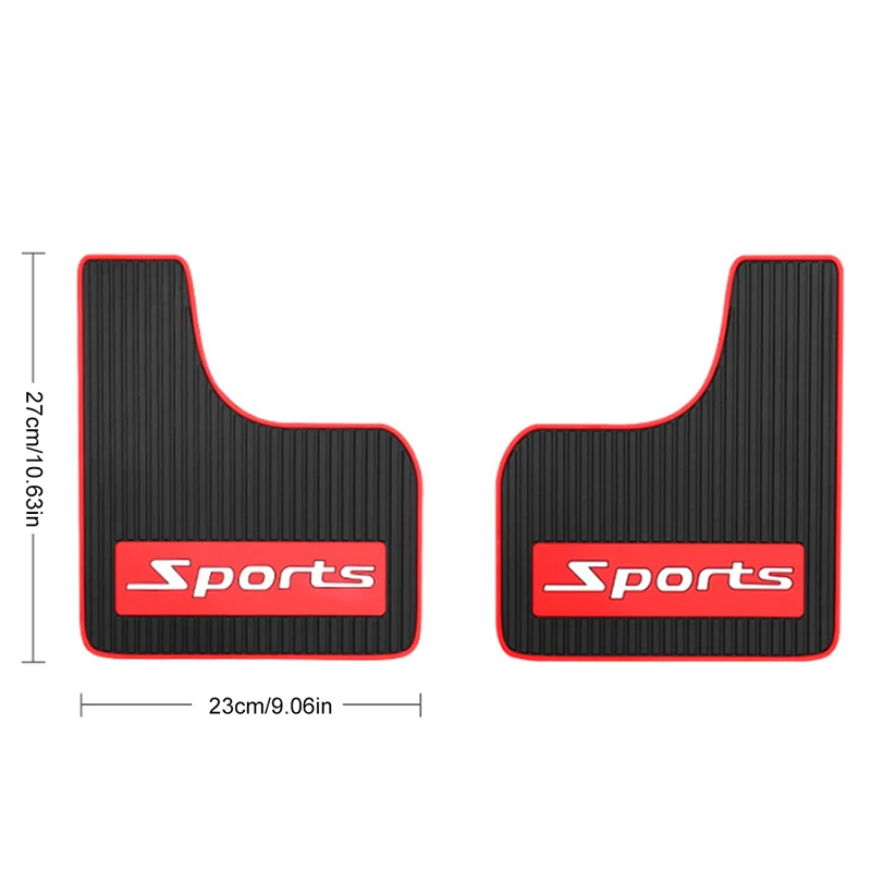 Universal Car Mudguard  Front Rear Wheels Mud Flaps PP Splash Fender Guards  For Car Mudflaps Screws Car Auto SUV Accessories