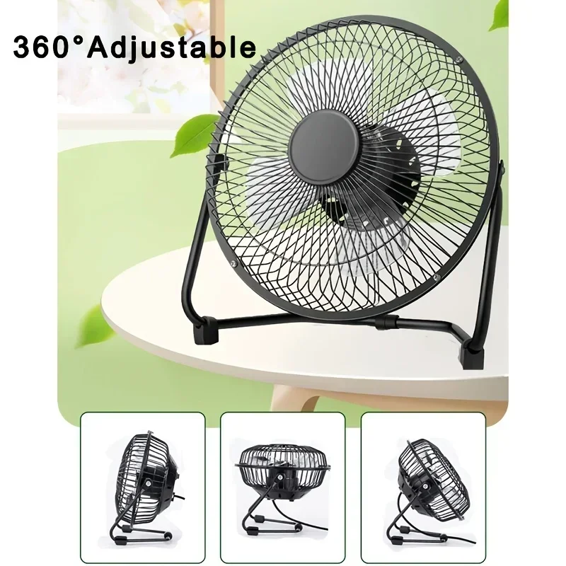 USB-Powered Portable Desktop Electric Fan 2