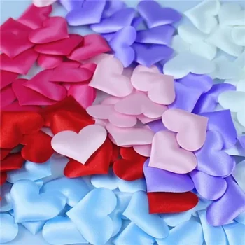 100pcs/bag Heart Shape Petals Wedding Valentines Day Throwing Table Decoration birthday decorations 2