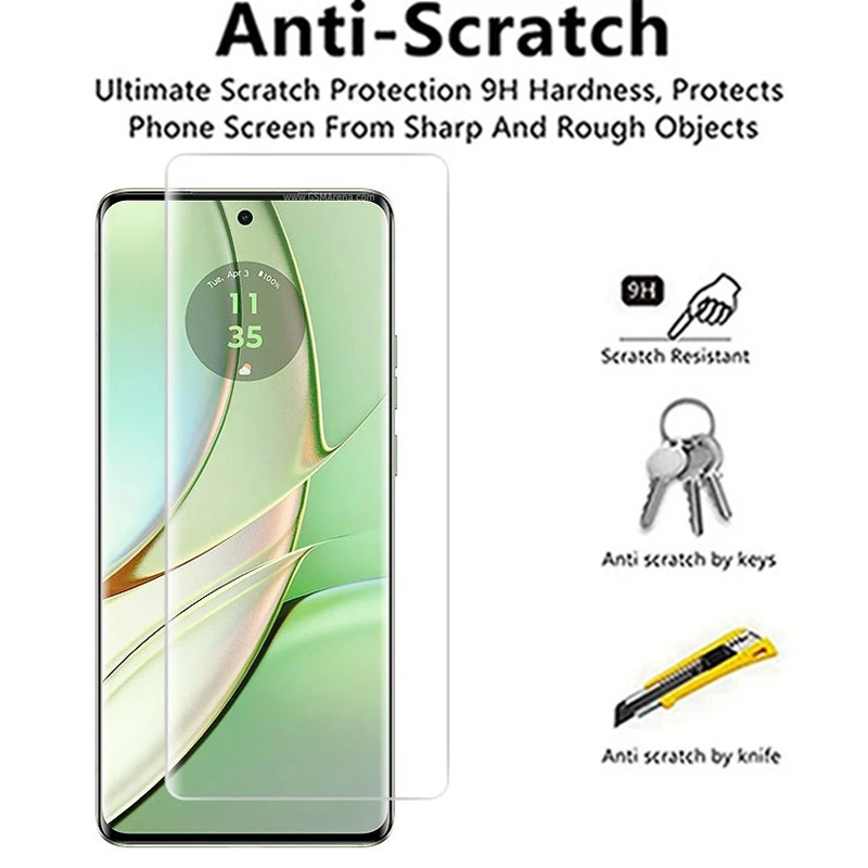 Premium 3D Curved Full Glue UV Tempered Glass Screen Protector