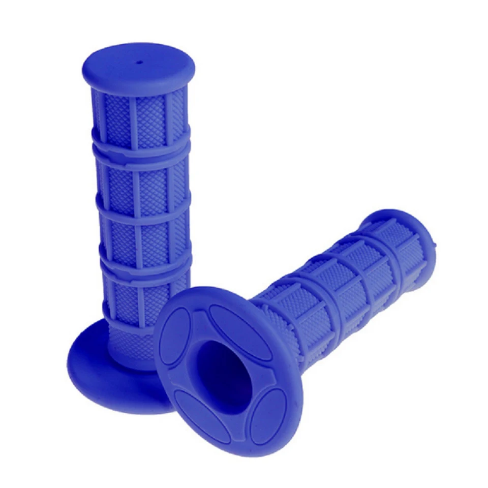 Manopole Moto Universali Antiscivolo - 2 Pezzi Per Manubri 22 Mm E 24 Mm, In Gomma Morbida - Foto 2