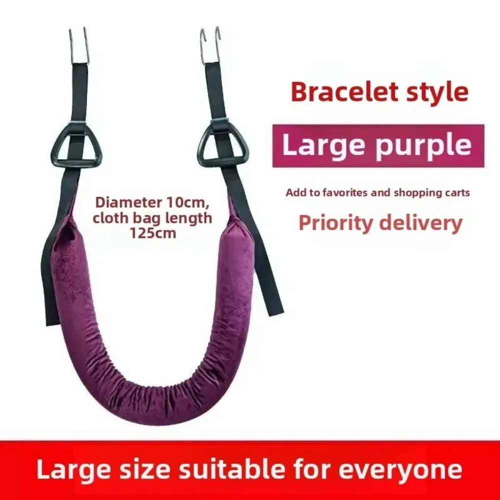 Hanging Traction Belt Ergonomic Waist Support Fitness Yoga Band Lumbar Stretching Device Spinal Stretching Belt
