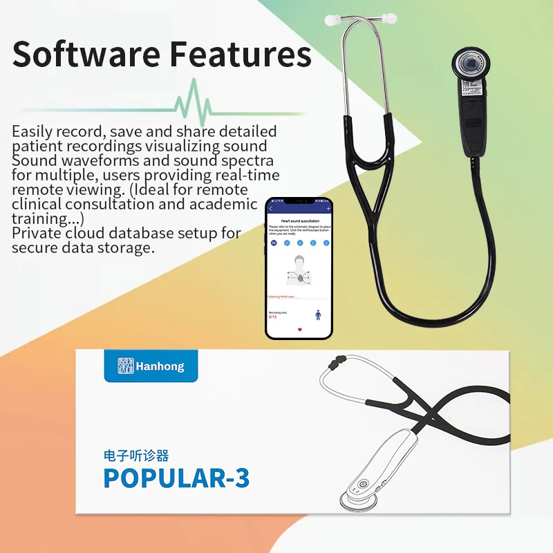 Digital Stethoscope price electronic medical bluetooth