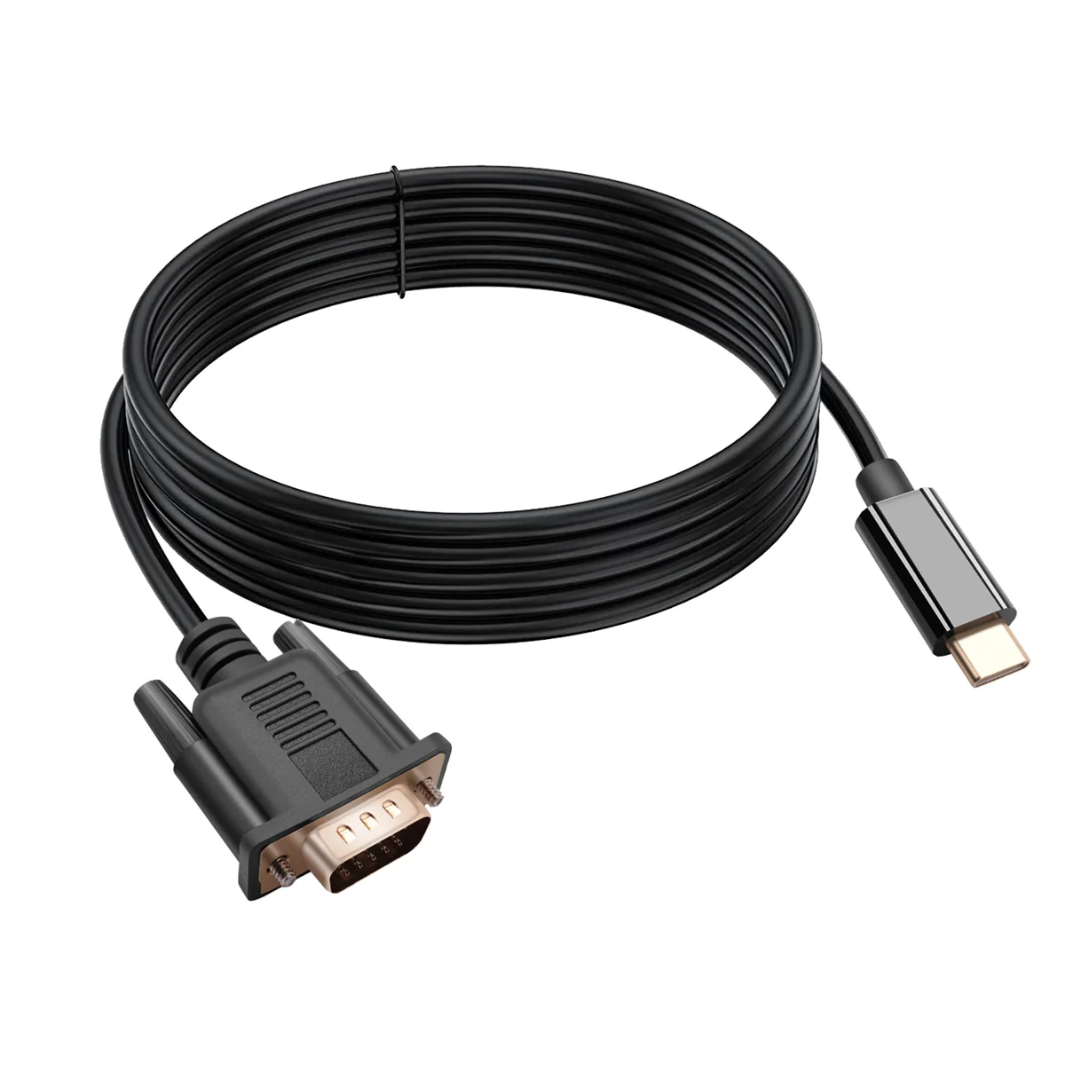USB C타입 VGA 케이블, USB 3.1 장치에 적합, HP 등에 적합, 5.9 피트, 1.8m