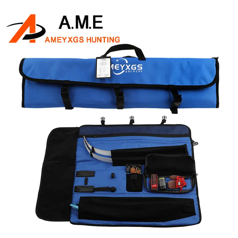 Recurve Bow Bag Takedown Pocket Rolledup For Recurve Bow Archery