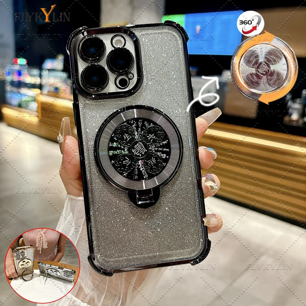 Durable Anti-Shock and Anti-Drop Phone Case with Bracket Protection Cover