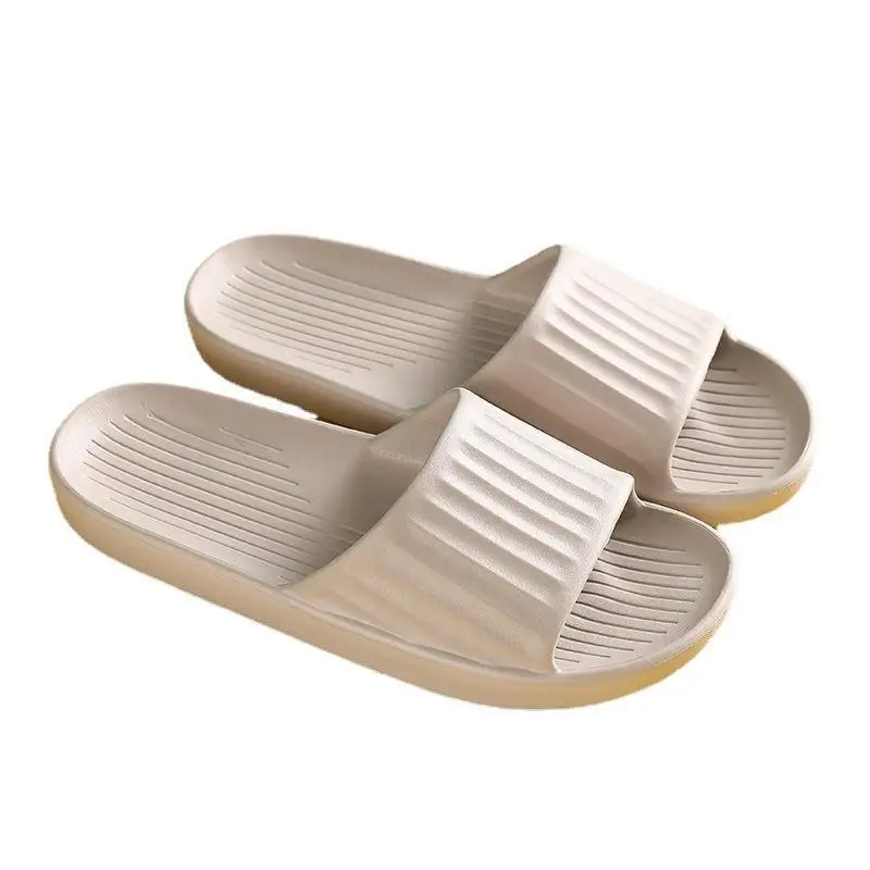 

HH1085 Women's Summer Slippers for Home Bathroom Bathing Couples Home Rubber Plastic Shoes