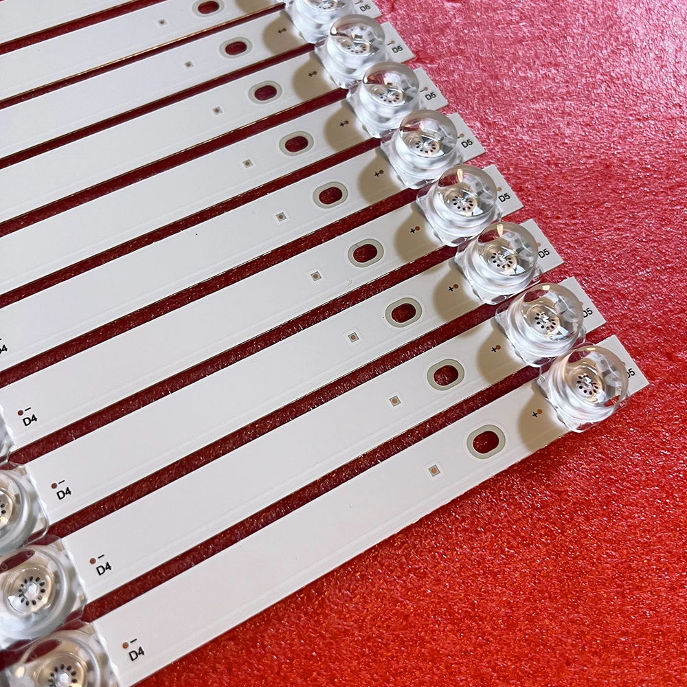 10PCS LED strip For Kuhk5820 A2 ONN 58D1U-FISDB K580WDE1 A2 4708-K58WDD-A2117N01 K580WDE1 A1 K580WDD1 A1 4708 K58WDD A1117N01