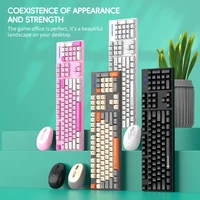 Shipadoo Wireless Keyboard and Mouse Combo Set Gaming Wireless Laptop Desktop Computer Office Accessories Free Wireless Mouse - Image 4