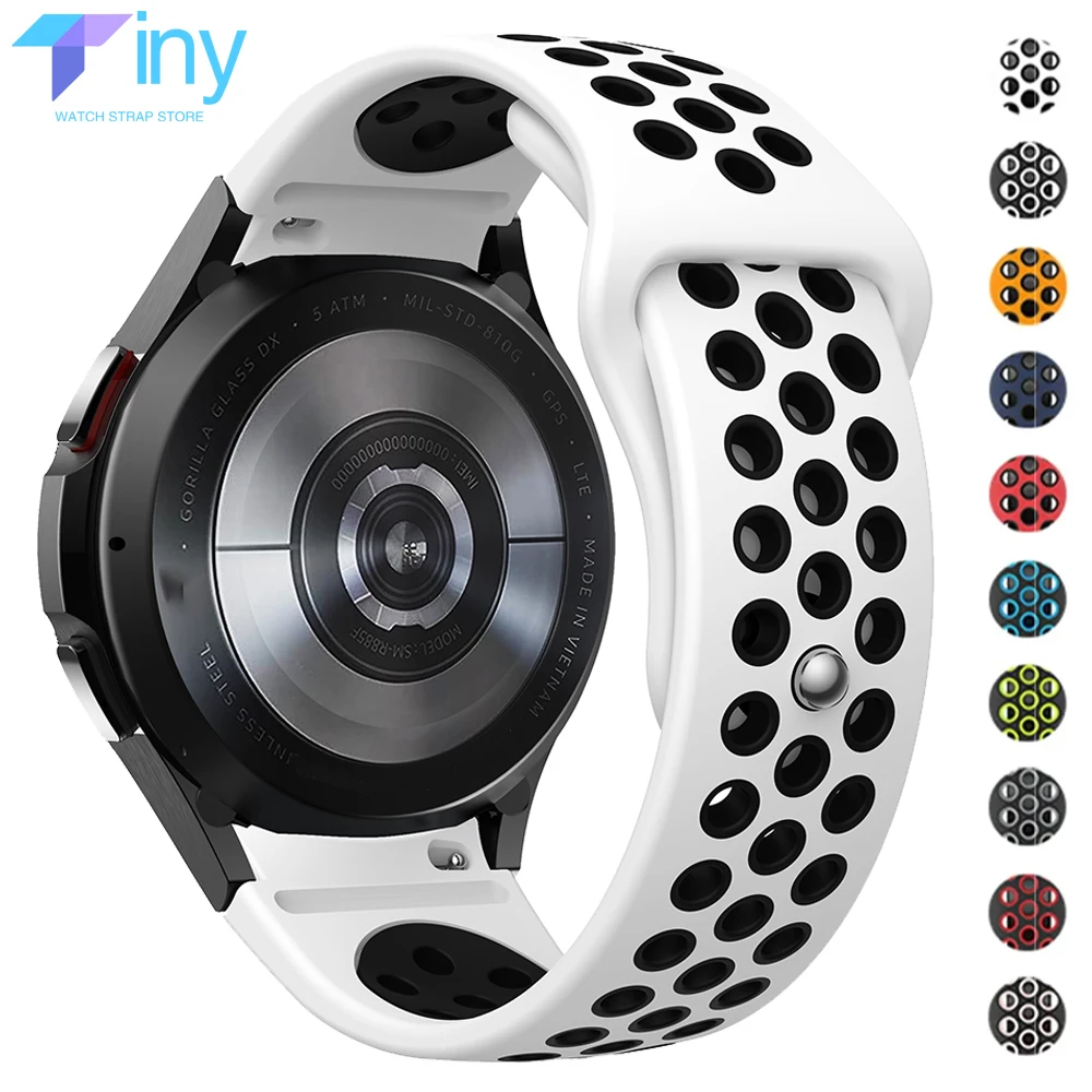 Silicone No-Gap Loop Watch Strap Bracelet - Universal Fit