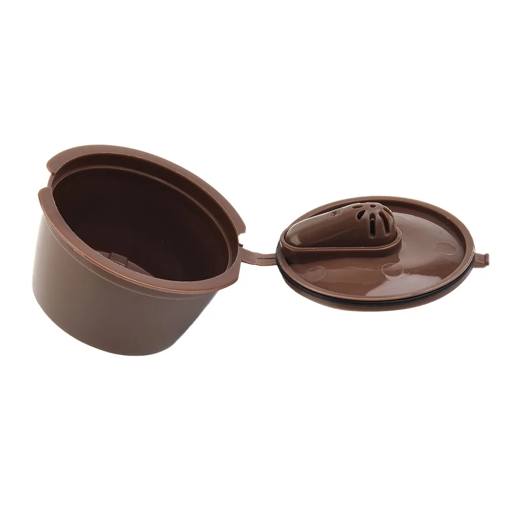 1Pc Capsule Pod Coffee Capsule Home Coffee Pod Food Grade Per Dolce Gusto Machine Per Nescafe Plastic Pp Riutilizzabile