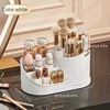 Makeup Storage Box Desktop Premium Makeup Brush Dresser Multi-compartment Storage Rack Rotating Pen Holder Storage Rack 6