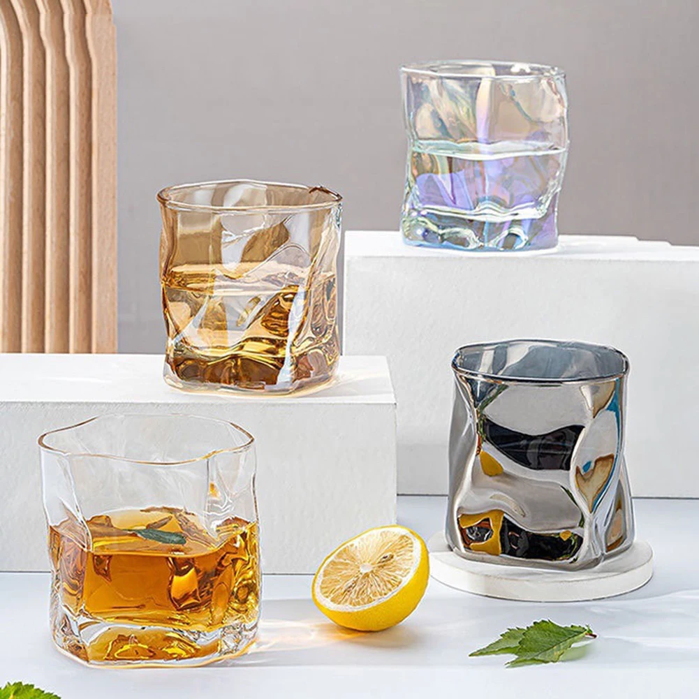 Supply INS Style Creative Origami Cup Twizz Mug Bar Whiskey Beer Steins  Glass Cup Wine Glass Rock Cup