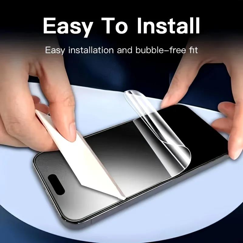 Premium Soft Hydrogel Screen Protector Film - Pack of 5