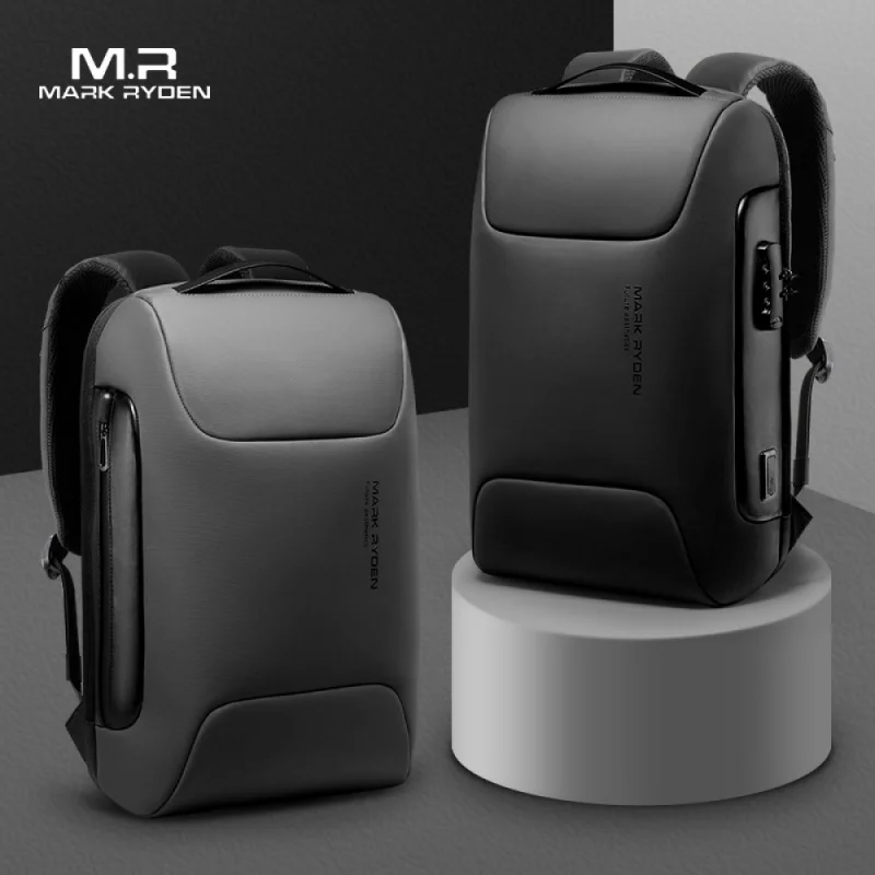 

Mark Ryden New Backpack Fashion Trendy Anti-Theft Backpack Men's Business Trip Travel Laptop Bag Backpack
